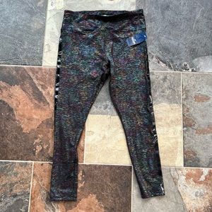 NWT Spalding High Shine Leggings